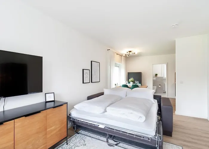 Апартаменты Modernes *liobablick Nr. 2* - In Fulda/petersberg